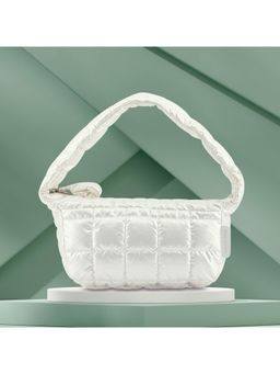 Fastrack - White Quilted Handheld for Women