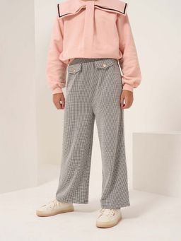 ANGEL & ROCKET - Dogtooth Wide Leg Trouser