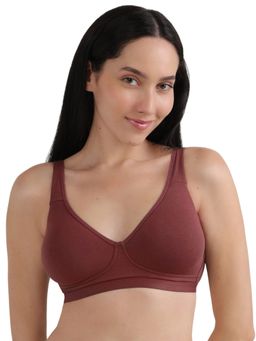 Wacoal - Basics Essentials2.0 Non-Padded Full Cup T-Shirt Bra- Dark Brown