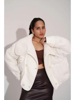 FREAKINS - White Solid Jacket