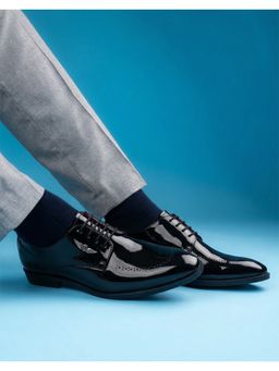 Alberto Torresi - Black Patent Lace Up Derbies