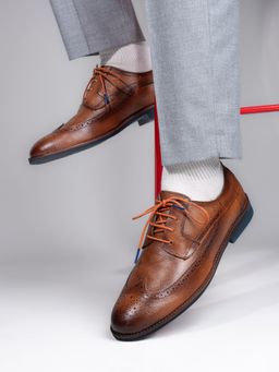 Alberto Torresi - Horwik Series Tan Mild Leather Brogues