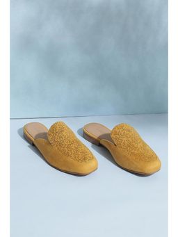 Biba - Printed Mustard Mules
