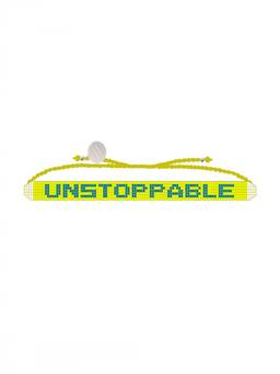 Sorbet Island - Lemon Unstoppable Glass Bead Bracelet