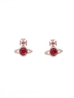 Vivienne Westwood - Pink Crystals Stud Earrings