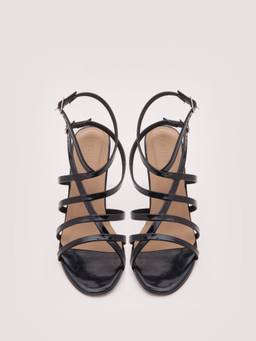 DA NAPPA - Black Avior Stilleto Heels