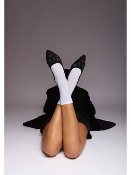 DA NAPPA - Black Liora Kitten Heel Pumps