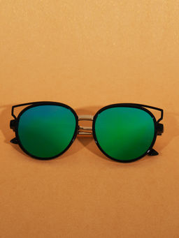 DukieKooky - Kids Multi-Color & Black Round Shape Sunglasses