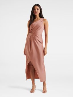 Forever New - Melissa One Shoulder Satin Dress