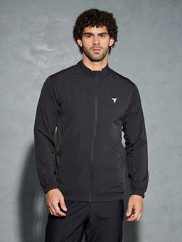 Technosport - Men Black Solid Jacket