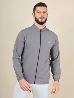 Technosport - Men Grey Solid Jacket