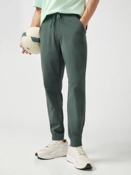 Technosport - Men Solid Relaxed Fit Sports with Elasto Plus Joggers