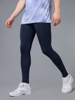 Technosport - Navy Blue Men's Gym Cycling 4-Way Stretch Tights