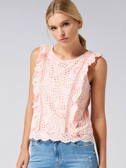 Forever New - Federica Broderie Front Tank