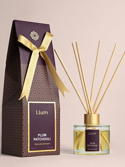 LLUM - Purple Patchouli Reed Diffuser Set - 100ml