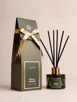 LLUM - Green Neroli Jasmine Reed Diffuser Set - 100ml