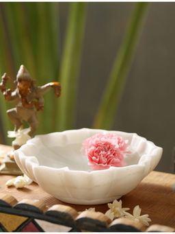 Revive Home - White Marble Urli