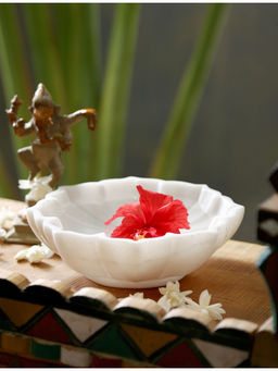 Revive Home - White Marble Urli