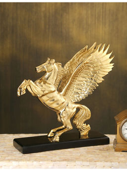 Revive Home - Chic Fauna Tablescape Gold Horse Figurine