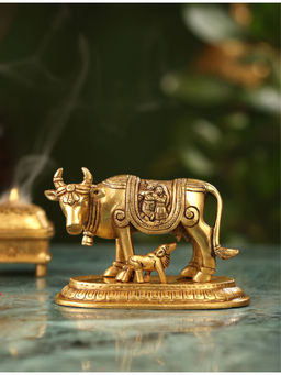 Revive Home - Gold Kamdhenu Figurine