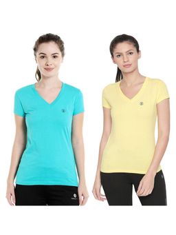Bodycare - Bodyactive Pack Of 2 Women'S Tshirt - Multi-Color