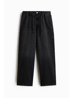 H&M - Men Black Baggy Jeans