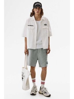 H&M - Men Grey Relaxed Fit Sweatshorts