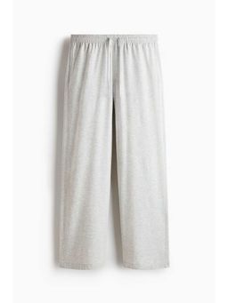 H&M - Men Grey Relaxed Fit Jersey Trouser