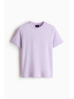 H&M - Men Purple Regular Fit T-Shirt