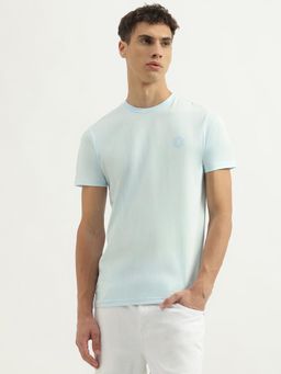 United Colors of Benetton - Blue Regular Fit Round Neck Printed T-Shirt