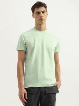 United Colors of Benetton - Green Regular Fit Round Neck Printed T-Shirt