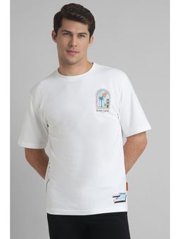 Simon Carter - Printed White T-Shirt