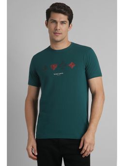 Simon Carter - Printed Green T-Shirt