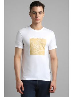 Simon Carter - Printed White T-Shirt