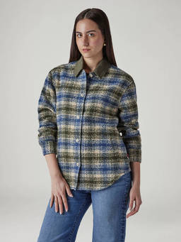 Levi's - Women Multi-Colour Polyester Full Sleeves Jacket
