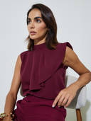 Burgundy color option, Currently selected