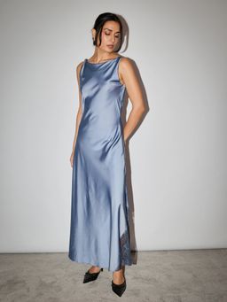 Cove and Lane - Blue Sapphire Soire Slip Dress