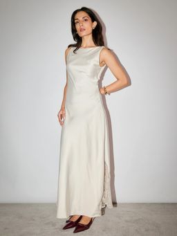 Cove and Lane - Green Champagne Soire Slip Dress