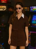 Brown color option, Currently selected