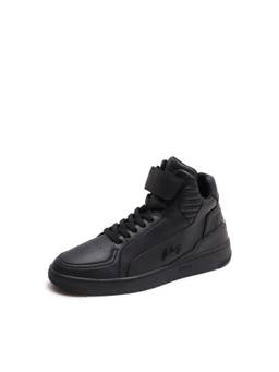 Rare Rabbit - Bacu 45 Men Black Solid Lace-Up Sneakers