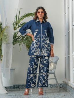 Autumnlane - Tashvika Spruce Embroidery Co-Ord (Set of 2)
