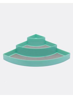 Voncasa - 3 Tier Corner Organiser, Peach, Plastic