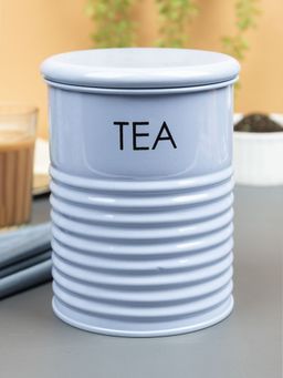 Voncasa - Tea Jar with Lid - (Blue, 900ml)