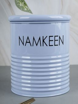 Voncasa - Namkeen Jar with Lid - (Blue, 1700ml)