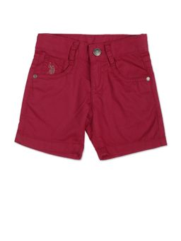U.S. POLO ASSN. - Mid Rise Solid Twill Shorts