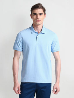 Arrow Sports - Blue All Over Print Regular Polo T-Shirt