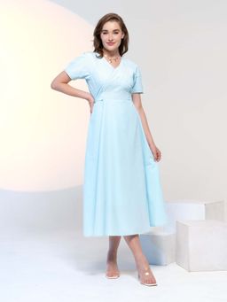 All Eyes On You - AEOY Blue Bluebell Bow dress (1N)
