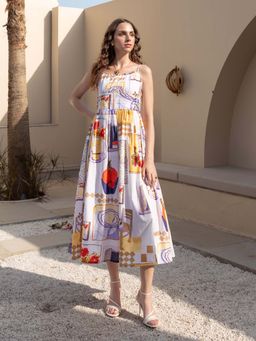 All Eyes On You - AEOY Sketchbook Soiree Maxi Dress