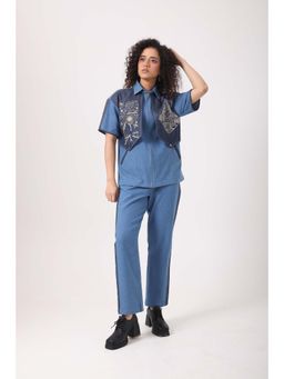 September Spring - Mountain Denim Co-Ord Set - Blue
