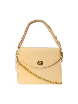 Sugarush - Laila Yellow Solid Sling and Cross Bag (M)